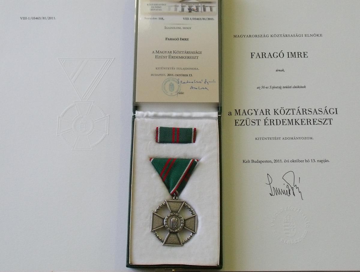 Ezüst Érdemkereszt