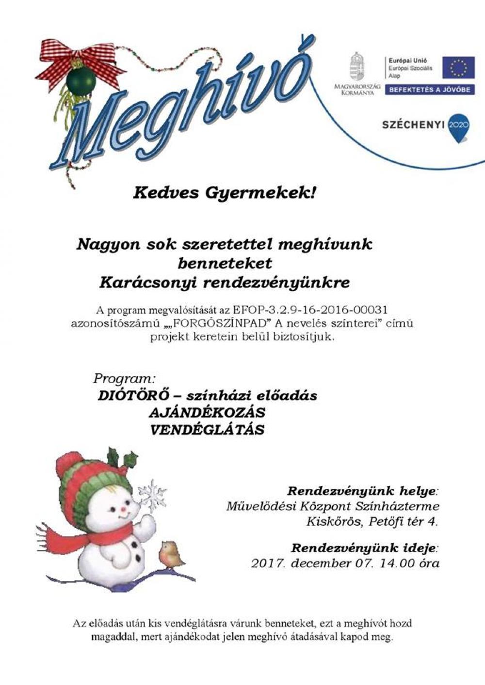 Diótörő - színházi előadás
