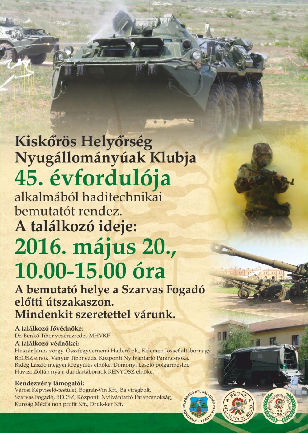 Haditechnikai bemutató