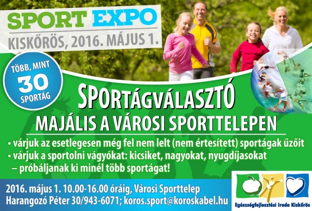 Sportexpo - sportágválasztó majális